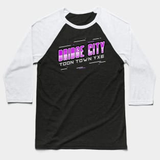 Toon Town YXE: Bridge City Delight Baseball T-Shirt